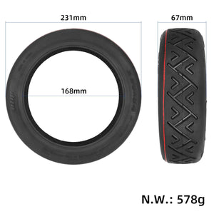 250x54 Tubeless Tyres For Xiaomi 4